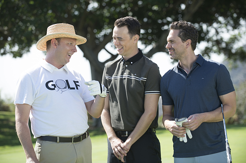 Dan Bakkedahl, Colin Hanks, Thomas Sadoski (CBS)